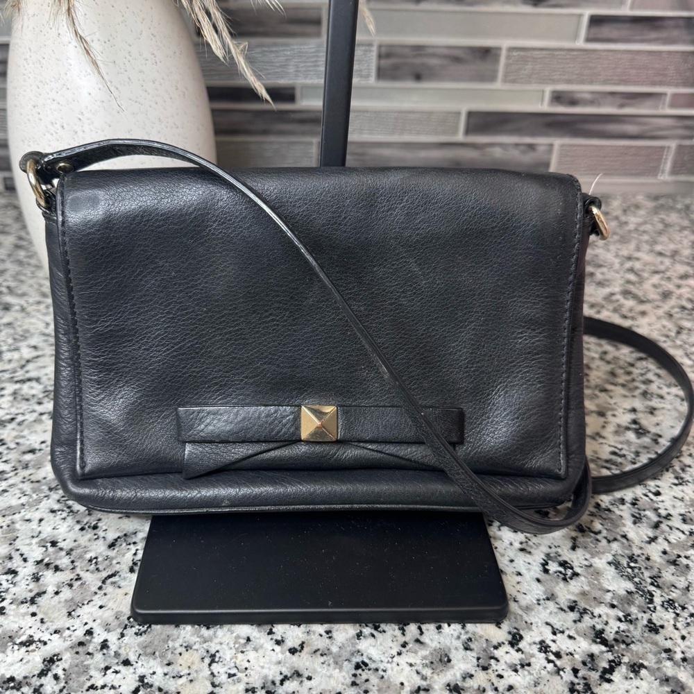Kate Spade | Women’s Black Leather Crossbody Bag